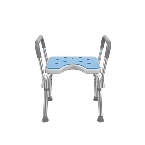 Chaise de <span class=keywords><strong>douche</strong></span> réglable avec <span class=keywords><strong>tabouret</strong></span> de <span class=keywords><strong>douche</strong></span>, sans outil, antidérapante, banc de baignoire pour personnes âgées, tapis antidérapants pour les pieds - Product Image 4