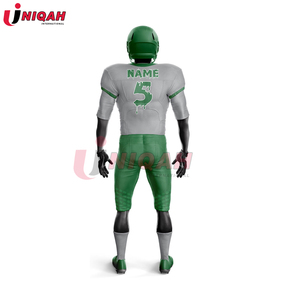 Uniforme de Fútbol Americano Personalizado para Adultos, de Alta Calidad, Transpirable, de Poliéster/Algodón, con Estampado por Transferencia de Calor, Talla XL - Product Image 5