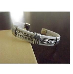 Bracelet ouvert multi-couches en or rose - Product Image 4