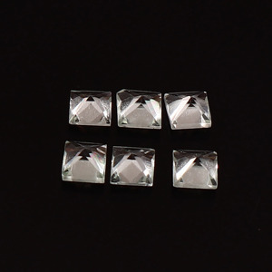 พลอยแซฟไฟร์สีเขียวมิ้นท์เพาะเลี้ยงในห้องปฏิบัติการ ขนาด 14 มม. ทรงสี่เหลี่ยมเจียระไนแบบเหลี่ยมเพชรพลอย  ปรับขนาดได้  พร้อมใบรับรอง สำหรับทำเครื่องประดับ ขายส่ง - Product Image 3