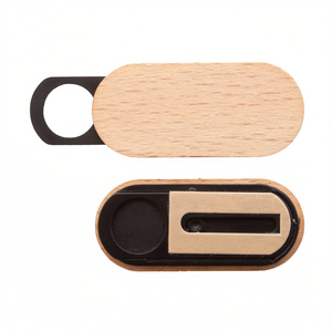 Cache-webcam en bois personnalisable WooCam – Produit artisanal unique - Product Image 3