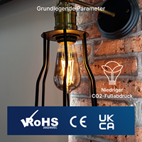 Prêt à expédier Éclairage domestique et commercial Économie d'énergie ST58 4W Dimmable E27 230V Lumière chaude Ampoule LED à filament en verre Certifiée CE