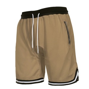 Verano nuevos hombres correr y entrenamiento de baloncesto Casual suelto secado rápido cinco puntos deportes Fitness pantalones cortos - Product Image 6