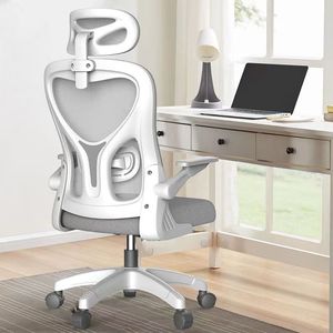 आधुनिक घर और कार्यालय एर्गोनोमिक जाल कंप्यूटर चेयर आरामदायक मनोरंजक और ई-स्पोर्ट्स सीट एडजस्टेबल हेडरेस्ट स्टाफ रीक्लिनिंग - Product Image 2