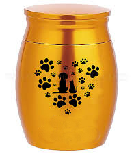 Urnas de cremación de latón modernas de alta calidad para cenizas de mascotas, pequeños suministros funerarios con estilo clásico, venta al por mayor, urnas para mascotas - Product Image 4