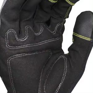 Gants mécaniques anti-impact gris 2026, gants de mécanicien anti-impact, gants tactiles pour écran, gants de sécurité pour le travail, vêtements de protection des mains - Product Image 4