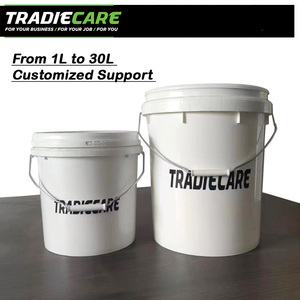 White Plastic <strong>Bucket</strong> 30Litre, 20Litre, 10Litre Etc for Decanting or Mixing Cement, <strong>Plaster</strong>, Paint, Epoxy Etc - Product Image 3