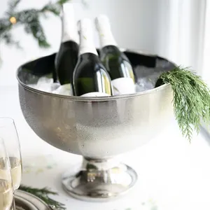 Bol en métal élégant fait à la main pour la conception de projets de mariage et d'événement Bol d'événement artistique décoratif sûr par Zahid Exports - Product Image 2