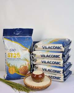 Vietnam Premium ST25 fragante arroz blanco de grano largo | El mejor arroz del mundo | Embalaje 1kg 25kg | Venta al por mayor y exportación OEM por Vilaconic - Product Image 1