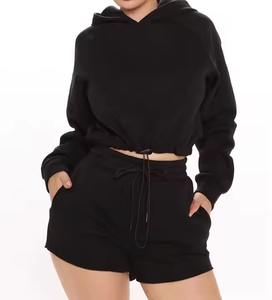 Nuevas llegadas Mujer Chándal 2025 Moda Sudadera con capucha y pantalón Conjunto Cómodo Chándal de mujer Trajes con dos piezas - Product Image 1