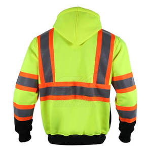 Vestes de sécurité haute visibilité pour travaux lourds, vêtements de travail pour la sécurité routière et la protection des chantiers - Product Image 4