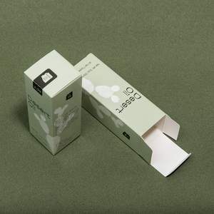 Boîte personnalisée pour les soins de la peau savon et baume Emballage de détail laminé brillant avec logo imprimé pour cosmétiques naturels - Product Image 4