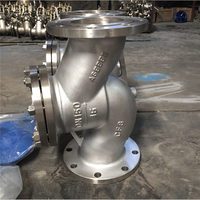 Válvula de Retención de Acero Inoxidable Industrial SS304 con Brida PN16 para Tuberías de Gas Natural, Petróleo, Agua y Vapor