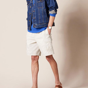 Venta caliente de moda de la calle pantalones cortos de cintura elástica hombres fabricante logotipo personalizado 2024 Fábrica al por mayor logotipo personalizado impresión corto - Product Image 4