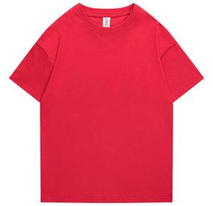 Venta al por mayor de alta calidad 100% algodón camisetas en blanco peso pesado Camiseta de gran tamaño de impresión personalizada hombres cuello redondo Camiseta ropa casual - Product Image 4