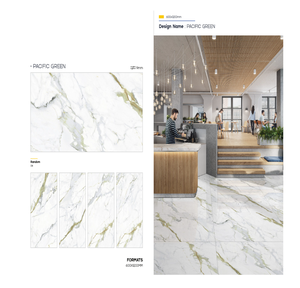 Azulejos de Porcelana Pulidos Resistentes al Desgaste para Pisos de Apartamentos Modernos de Buena Calidad, 600 x 1200 mm - Product Image 1