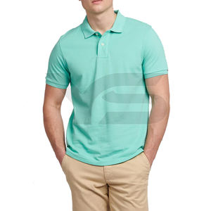 Polos ligeros de alta calidad para hombre en talla grande, precio al por mayor, diseño personalizable compatible - Product Image 1