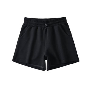 Shorts pour femmes en coton 100% écologiques, respirants, taille mi-haute, texture douce et élégante pour un style décontracté et confortable au quotidien en été - Product Image 5