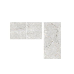 Porcelana para sala de estar 60x120 Baldosas vitrificadas 600x1200mm Mejor vista Baldosa de porcelana esmaltada pulida de alta calidad - Product Image 6