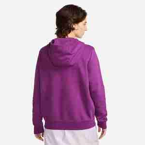 Sudadera con Capucha de Forro Polar Casual para Mujer, con Cierre Frontal, Transpirable, Antibolitas, de Alta Calidad, Color Sólido, Estilo Urbano, Teñido Liso - Product Image 2
