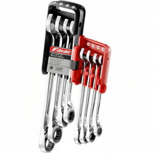 Jeu de clés à cliquet antidérapantes Facom, ensemble d'outils de 8 pièces - Product Image 3