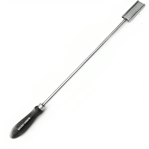 Venta al por mayor de instrumentos veterinarios de acero inoxidable Flotador dental equino escofina abajo-arriba diseño recto Dehorner Bull Holder Características - Product Image 1