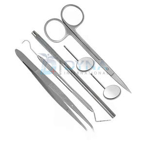 Ensemble de retrait de suture dentaire de haute qualité de 6 pièces, Instruments chirurgicaux dentaires approuvés par CE - Product Image 4