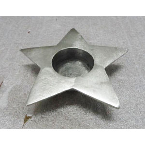 Bougeoir décoratif moderne en aluminium poli, qualité supérieure, meilleure vente - Product Image 4