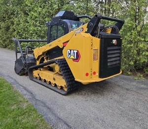 Chargeuse compacte sur chenilles CAT, attache broyeur forestier, chargeuse frontale, chargeuse-pelleteuse, capacité nominale de 4 tonnes, 92 kW - Product Image 5