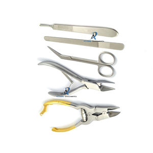 Kit de herramientas de Podología profesional, de alta resistencia cortauñas, juego de instrumentos de tratamiento de uñas para el cuidado de los pies de acero inoxidable - Product Image 6