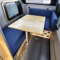 Mini-caravane de camping tout-terrain hybride 2026 pour voyages et camping en terre inconnue