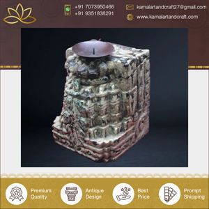 Candelabro de Madera Antiguo de Primera Calidad, Tallado a Mano, Decoración Navideña para el Hogar, del Fabricante Indio Más Reconocido - Product Image 2