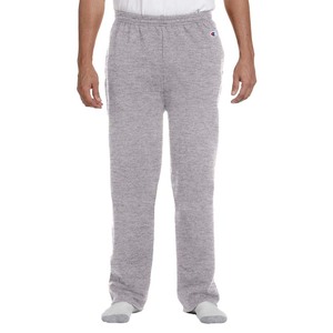 Pantalones de chándal de corte holgado al por mayor con bolsillos insertados Pantalones de chándal con estampado liso para hombre - Product Image 4