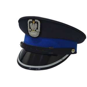 Casquette d'officier de haute qualité en laine, taille personnalisée, matériau réglable, uniforme de cérémonie, casquette d'officier - Product Image 1