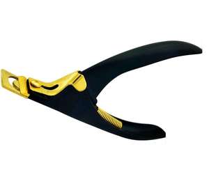 Cortaúñas profesional de acero inoxidable personalizado para bebé, recortador de hoja recta con apertura de mandíbula ancha para uñas artificiales a prueba de herrumbre - Product Image 1