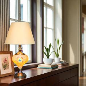 โคมไฟตั้งโต๊ะสไตล์โมร็อกโก mouzaik สำหรับบ้านและโรงแรม - Product Image 3