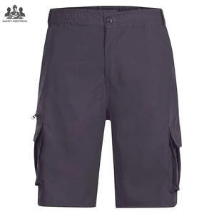 Men's Solid Color Casual <b>Cargo</b> <b>Shorts</b> 100% Cotton <b>Lightweight</b> Breathable Design with Elastic Waistband High Quality OEM - Product Image 1