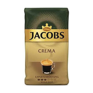 Jacobs Cafe Crema 500G เมล็ดกาแฟหอมผสมรสชาติสมดุลแบบพรีเมี่ยม - Product Image 1