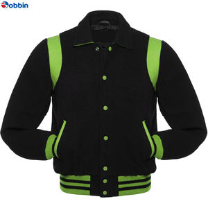 Vestes universitaires sur mesure de qualité supérieure, grandes tailles, en laine d'hiver, best-seller, pour hommes, avec boutons, imperméables - Product Image 5