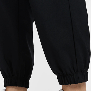 Femmes été taille haute pantalon droit en gros coréen pantalons de survêtement amples avec dentelle couleur unie jambe large Style décontracté pantalon - Product Image 3