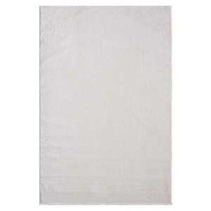 KD006 Tapis en velours crème grande surface fabriqué à la machine Tapis de chambre rectangle à motif abstrait texturé doux en polyester - Product Image 1