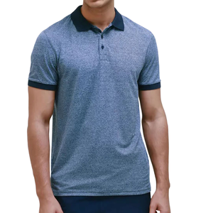 Camiseta Polo Transpirable de Color Sólido con Logotipo Personalizado, Camisetas Polo Personalizadas, Camisetas Polo de Talla Grande para Hombre - Product Image 1