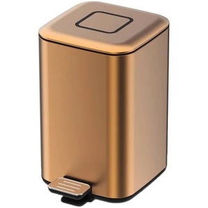 Brass Open Top Trash <b>Bin</b> Superior Quality Handmade Waste <b>Bin</b> Round Shape Handmade Wholesale Metal Trash <b>Bin</b> Wholesale From India - Product Image 5