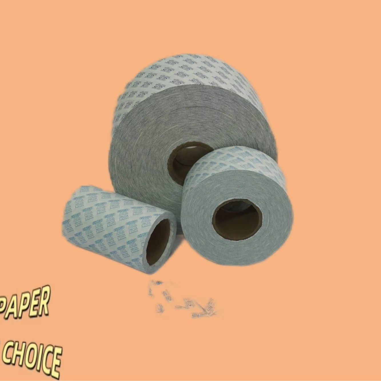 Customized Multi-Function Printable Food Grade PE Non-Woven Packaging Paper Deoxidizer Bag Good Heat Sealing Handle Screen