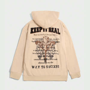 Sudaderas de Calle de Primera Calidad, Fabricadas por OEM, con Bordado Chenille e Impresión DTG, de Algodón Francés Grueso - Product Image 2