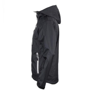 Veste Softshell imperméable 100% noire à forte demande pour hommes, col montant, personnalisable sur le devant, design personnalisable, veste d'extérieur - Product Image 6