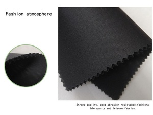 Cai Vương Quốc tốt Stretch 92% <span class=keywords><strong>Polyester</strong></span> 8% spandex microfibre mềm Scuba Stretch vải cho quần áo quần short hàng đầu quần - Product Image 6