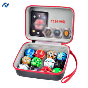 Boîte de rangement pour jouets portable de grande capacité, sac de voyage compatible avec <span class=keywords><strong>Bakugan</strong></span> Battle Planet - Étui uniquement - Product Image 1