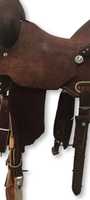 Selle de cheval de course western de luxe pour sports de plein air, en cuir de buffle 100% premium, avec arbre en bois fait main, quincaillerie en laiton, personnalisable