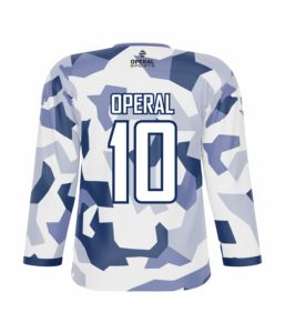 Ropa Deportiva de Hockey sobre Hielo de Camuflaje de Alta Calidad, Uniforme de Equipo, Jersey de Hockey sobre Hielo con Estampado por Sublimación Personalizado, Jerseys de Hockey sobre Hielo de Poliéster - Product Image 3